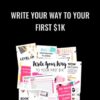 Write Your Way to Your First $1k – Elna Cain