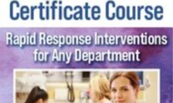 Emergency Certificate Course: Rapid Response Interventions for Any Department - Sean G. Smith