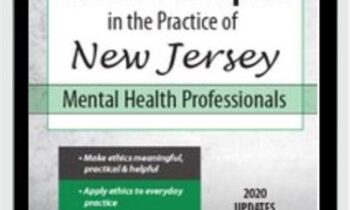 Ethical Principles in the Practice of New Jersey Mental Health Professionals - Allan M Tepper