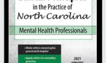 Ethical Principles in the Practice of North Carolina Mental Health Professionals - Allan M Tepper