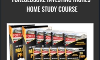 Foreclosure Investing Riches Home Study Course – David Lindahl