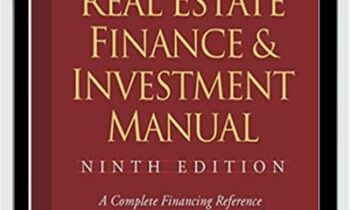 Real State Finance & Investment Manul (9th Ed.) – Jack Cummings