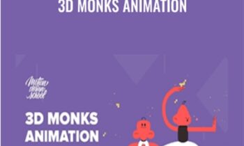 3D Monks Animation – Max Kravchenko