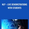 NLP – Live Demonstrations with Students - Don Blackerby