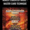 Master Card Technique - World's Greatest Magic