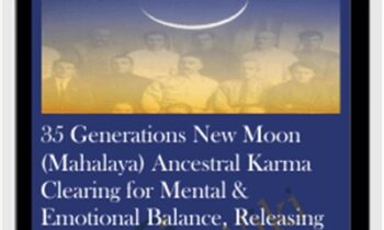 35 Generations New Moon (Mahalaya) Ancestral Karma Clearing for Mental & Emotional Balance, Releasing Ancestral Blocks to Feeling Free to Accomplish your Divine Purpose