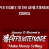 PLR Rights To The Affiliatenaire Course - Jimmy Brown