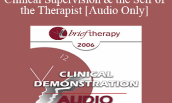 [Audio Only] BT06 Clinical Demonstration 08 - Clinical Supervision & the Self of the Therapist: A Multicultural Perspective - Kenneth Hardy