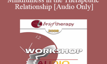 [Audio Only] BT08 Workshop 52 - Acceptance and Mindfulness in the Therapeutic Relationship - Steven Hayes