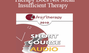 [Audio] BT10 Short Course 12 - Brief Therapy Does Not Mean Insufficient Therapy - Virgil Hayes