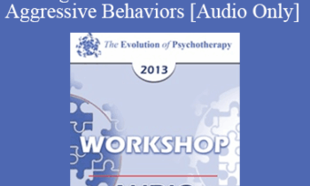 [Audio] EP13 Workshop 21 - Treatment of Individuals with Anger-Control Problems and Aggressive Behaviors: A Life-Span Treatment Approach - Donald Meichenbaum
