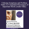 [Audio] IC19 Clinical Demonstration 21 - My Problems As My Guiding Helpers - Utilizing Symptoms and Problem States As Competent Messengers of Important Needs - Gunther Schmidt