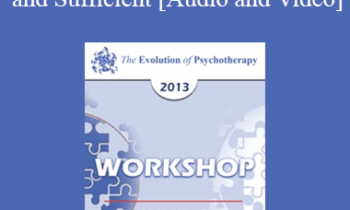 EP13 Workshop 07 - Necessary and Sufficient: The Key Elements of Lasting Change in Couple Therapy - Sue Johnson