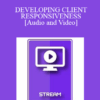 IC94 Clinical Demonstration 01 - DEVELOPING CLIENT RESPONSIVENESS - Jeffrey K. Zeig