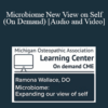 Ramona Wallace DO - Microbiome New View on Self (On Demand)
