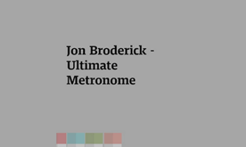 Jon Broderick - Ultimate Metronome