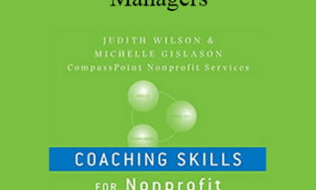 Judith Wilson & Michelle Gislason - Coaching Skills for Nonprofit Managers