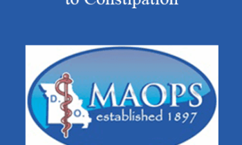 Karen Snider - Osteopathic Approach to Constipation