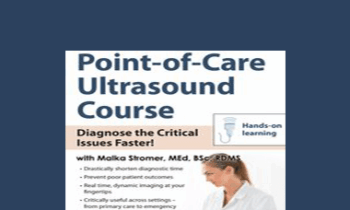 Malka Stromer - Point of Care Ultrasound Course: Diagnose the Critical Issues Faster!