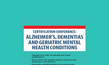 Micheal Shafer - 2-Day Certification Conference: Alzheimer's
