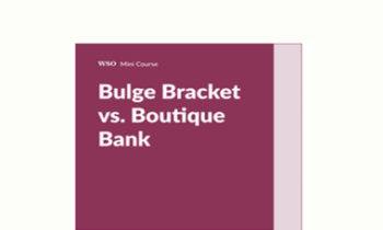 Patrick Curtis - Bulge Bracket Vs. Boutique