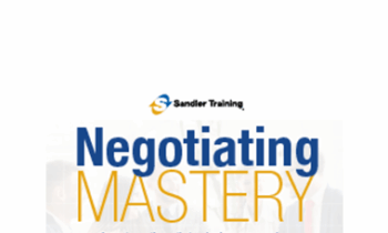 Sandler - Negotiating Mastery