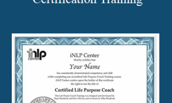 iNLP Center – Life Purpose Coach Specialty Certification Training