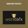 Signature Strategy - WondaFX