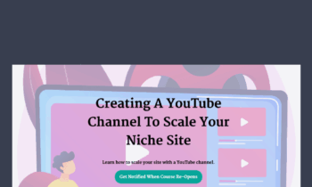 YouTube for Niche Sites 2023  -  Shawna Newman