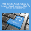 The Missouribar – 2021 How to Avoid Making the Techno-Ethical Mistakes That Put You on the Front Page