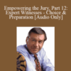 [Audio Download] Michael Tigar – Empowering the Jury, Part 12: Expert Witnesses – Choice & Preparation