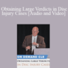 Trial Guides – Obtaining Large Verdicts in Disc Injury Cases