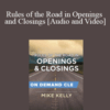 Trial Guides – Rules of the Road in Openings and Closings