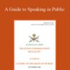BA McDONALD – A Guide to Speaking in Public