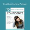 Berkeley Well-Being Institute – Confidence Article Package