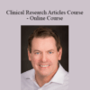 Bruce Bonnett – Clinical Research Articles Course – Online Course