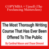 Cardinal Mason and Chase Dimond – COPYMBA + Upsell (The Freelancing Masterclass)