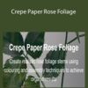 Catherine Oxley – Crepe Paper Rose Foliage