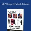 David Barron – NLP Sleight Of Mouth Patterns