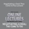 Dean Wesley Smith – Negotiating a Deal: They Come to You Lecture