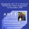 Dietrich Klinghardt & Daniela Deiosso – Klinghardt A.R.T.® 3 Advanced Worldwide Online Programme 1st December 2020
