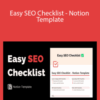 Easy SEO Checklist – Notion Template