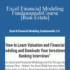 Excel Financial Modeling Fundamentals Course [Real Estate] – Brian DeChesare