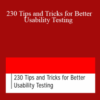 Jakob Nielsen – 230 Tips and Tricks for Better Usability Testing