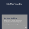 Jakob Nielsen – Site Map Usability