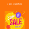 Jay Connor – 3-day Event Sale