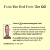 Jeff Anderson – Foods That Heal Foods That Kill