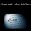 John Overdurf – A Glimpse Inside… Allergy Relief Process