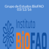 Míria de Amorim – Grupo de Estudos BioFAO – 03/12/16