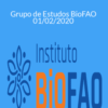 Míria de Amorim – Grupo de Estudos BioFAO – 01/02/2020